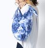 Asobishin Aizome 100 x 100cm Three width Furoshiki Cotton ~Chrysanthemum~ Approx.