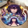Date Live Round Area Rug Carpet Rug For Living Room Bedroom Sofa Playroom Decor Nonslip Floor Mat