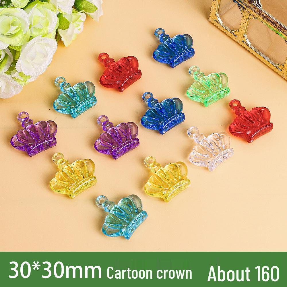 Acrylic Crystal Gem Cartoon Egg Pendant Toy 250g