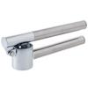 Stainless Steel Garlic Masher & Mincer - Large Manual Kitchen Press