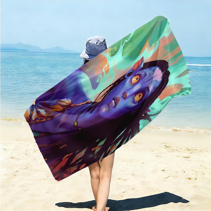 1 Stück Avatar's Ätherische Reise Strandtuch Mikrofaser Strandtuch Dünn Saugfähig Für Strand Schwimmen Yoga Bad Sport 0917278