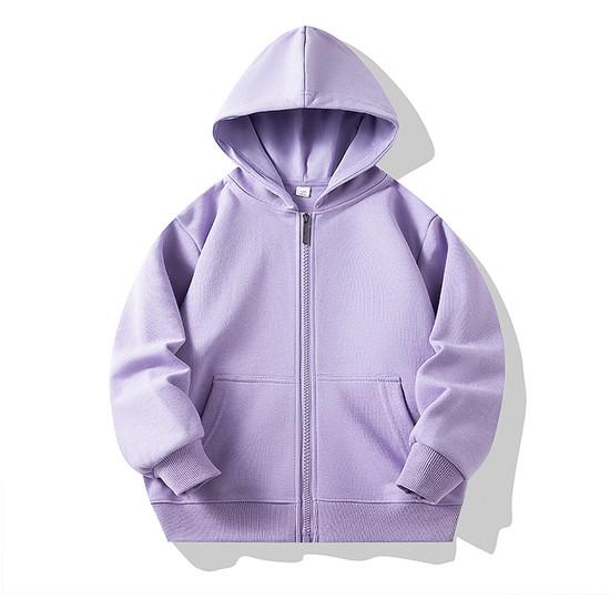 Schulkinder Reißverschluss Hoodie Kapuzenpullover Jacke Kinder Freizeit Outdoor Outfits Jungen Mädchen Oberbekleidung Sportbekleidung 15 Farben