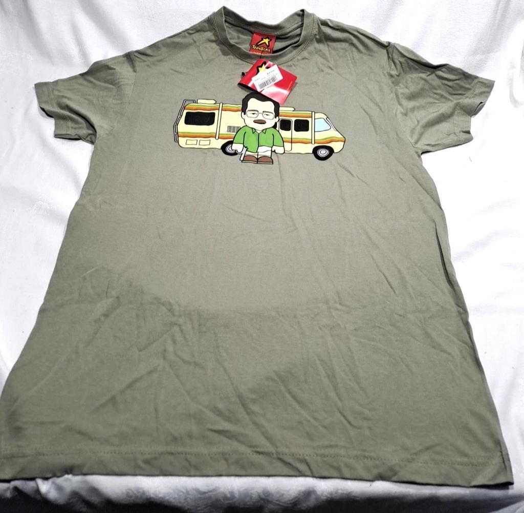 T Shirt Toonstar Breaking Bad Gray (New With Tags)