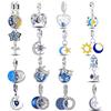 Copper Blue Moon Firefly Decorative Pendant Charm Compatible With Original Arm Bracelet Charm Bead Necklace Diy Female Jewelry Item