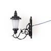 1:87 Miniature Led Lamppost Wall Light Model Diy Micro Landscape Architectural