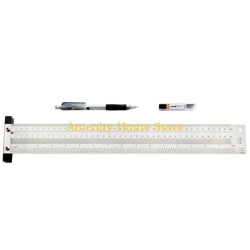 

F26C for T Type Scribing Ruler Stainless Steel High Metric Hole 200/300/400