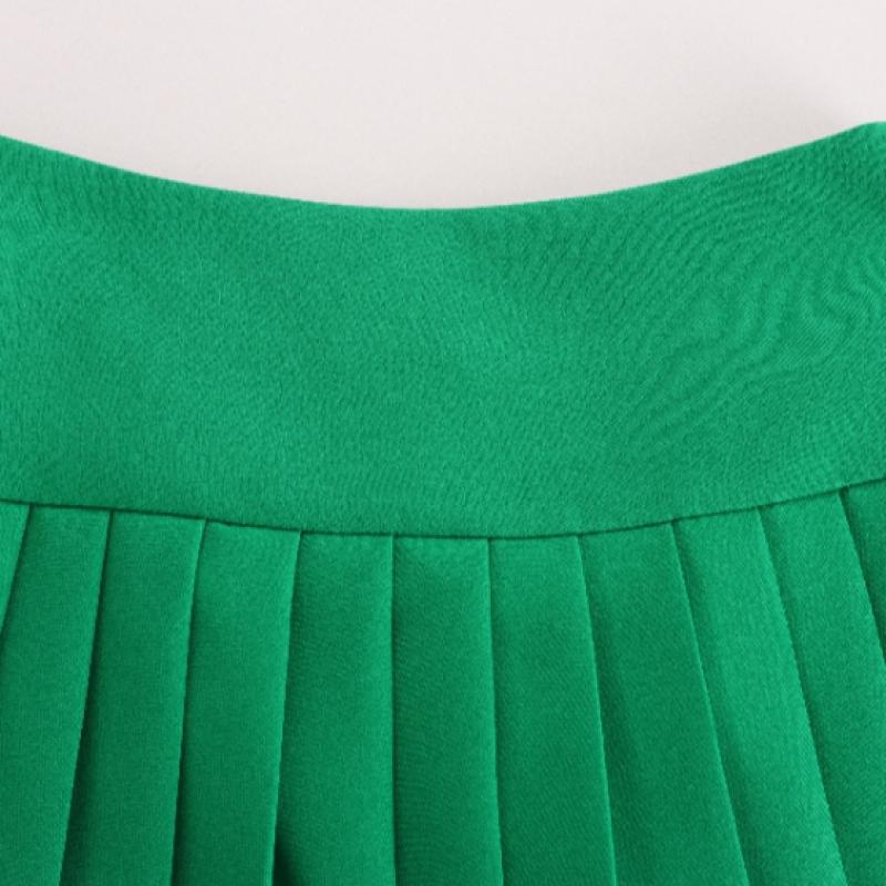 Shop   Women Golf Tennis Pleated Short Skirt Pants Green Ns Wsk 1357