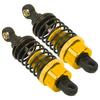 2 Stück RC Metall Stoßdämpfer Dämpfer Stoßdämpfer Set für Wltoys A959 A949 A969 118 RC AutoGold