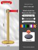 Retractable Queue Barrier Post with Belt