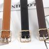 Korean-Style Women's Buckle NS-Style Minimalist Belt Trendy and Fashionable Casual and Everyday Pin-Buckle Denim Belt for Women