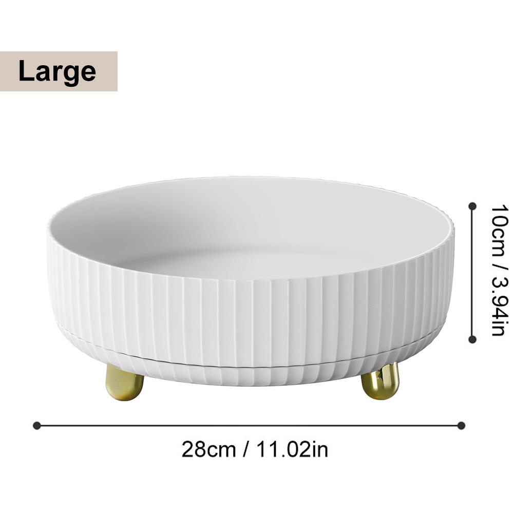 1PCS Cosmetic Perfume Organizer, 360° Rotating Cosmetic Organizer, Large Capacity Cosmetic Organizer for Living Room Bedroom.