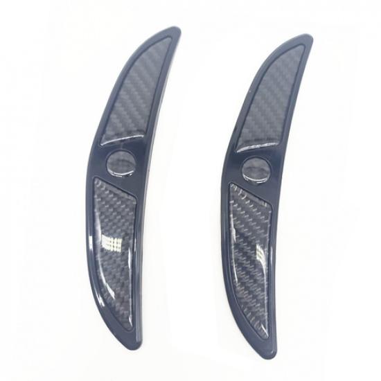 Carbon Fiber Look Car Wheel Eyebrow Strip Arch Protector Sticker Anti-collision