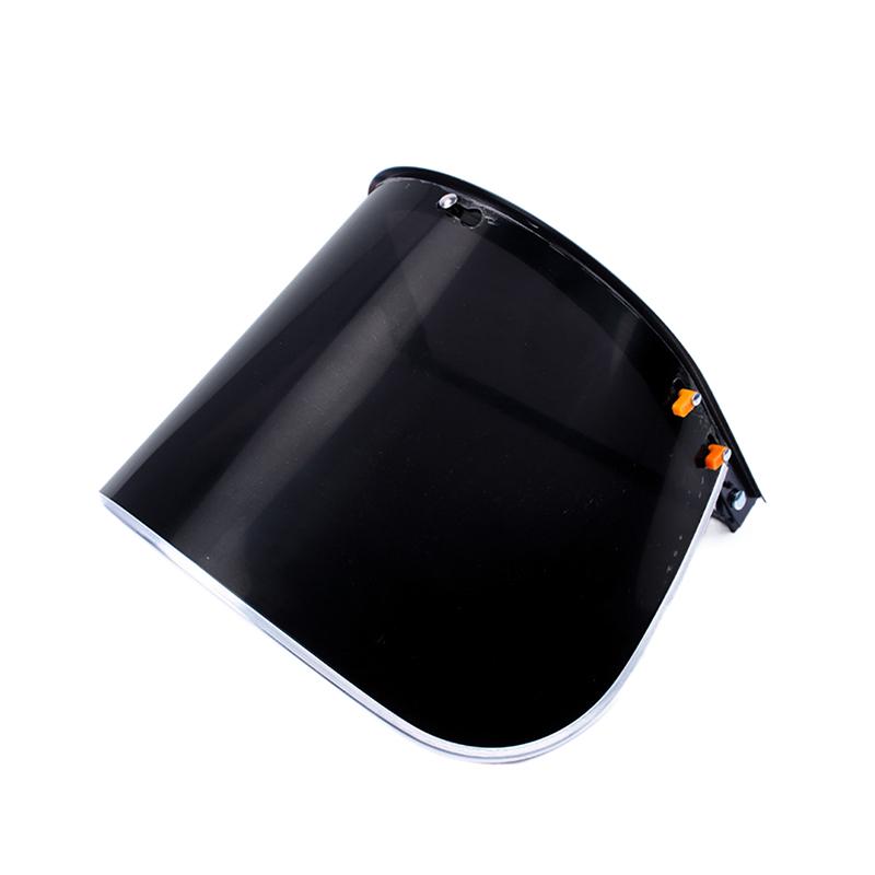 

Work Protection Mask Face Protector Shield Replacement Lens Black Facial Protector Face Protective Screen ForWelding Woodworking