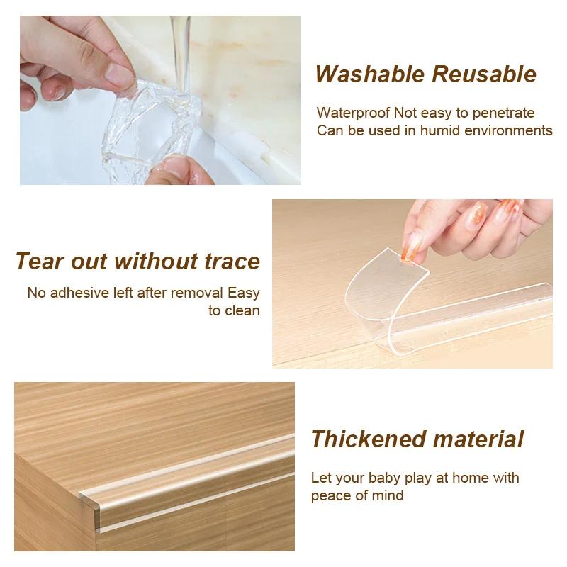 Strong Seamless Singlesided Nano Tape Transparent Washable Reusable Waterproof Tape Kitchen and Bathroom Products Tape