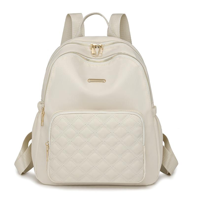 

Oxford cloth backpack women s 2025 new high-end lingerie nylon canvas school bag large capacity travel backpack