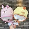 Thickened Children Winter Hat Plush Animal Newborn Beanie New Pullover Cap  For Boys