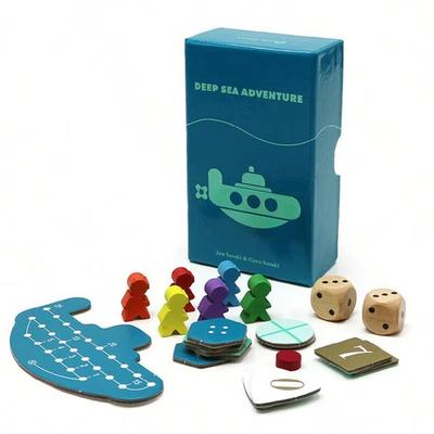 1Pc "Deep Sea Adventure" Party Board Games,Family Gathering Game Card,Fun Card Game,Holiday Board Game