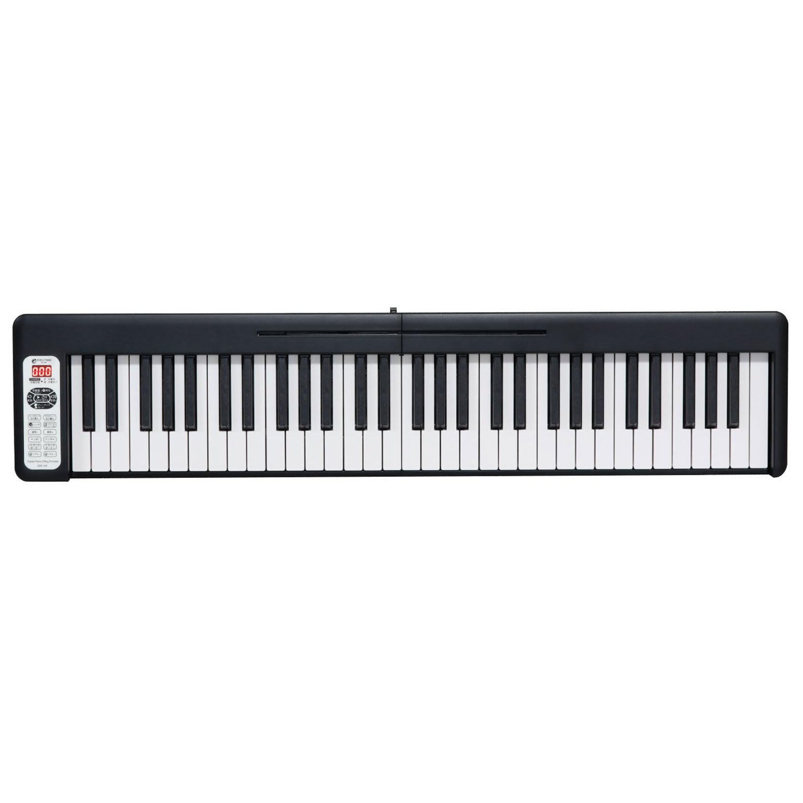 

Kikutani Japanese Kikutani Digital 61 BLK (Kikutani) [Reliable Company] [Foldable] Piano, Keys, Rechargeable, KDP-61P чёрный