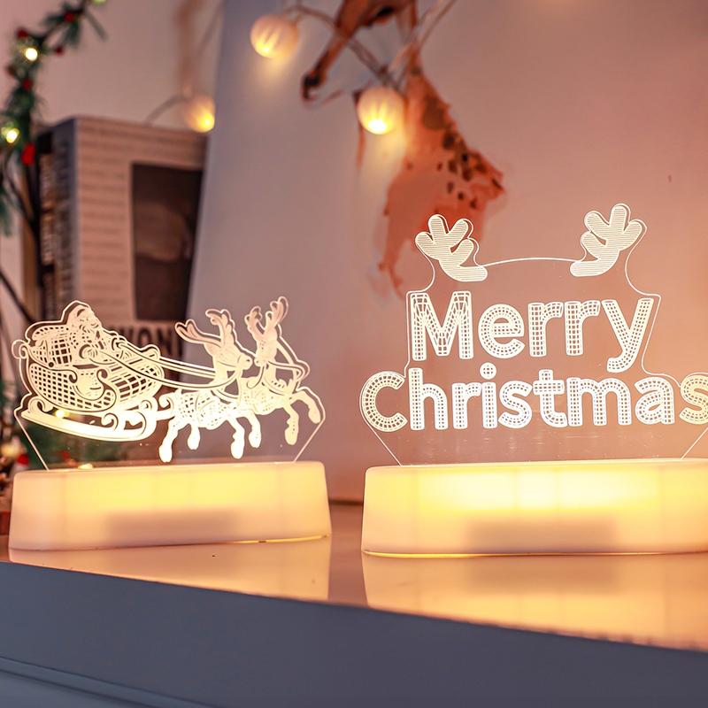 Christmas Ornaments Lights LED Fairy Lights Christmas Decorations for Home 2025 Xmas Ornaments Navidad Noel Gifts New Year 2025