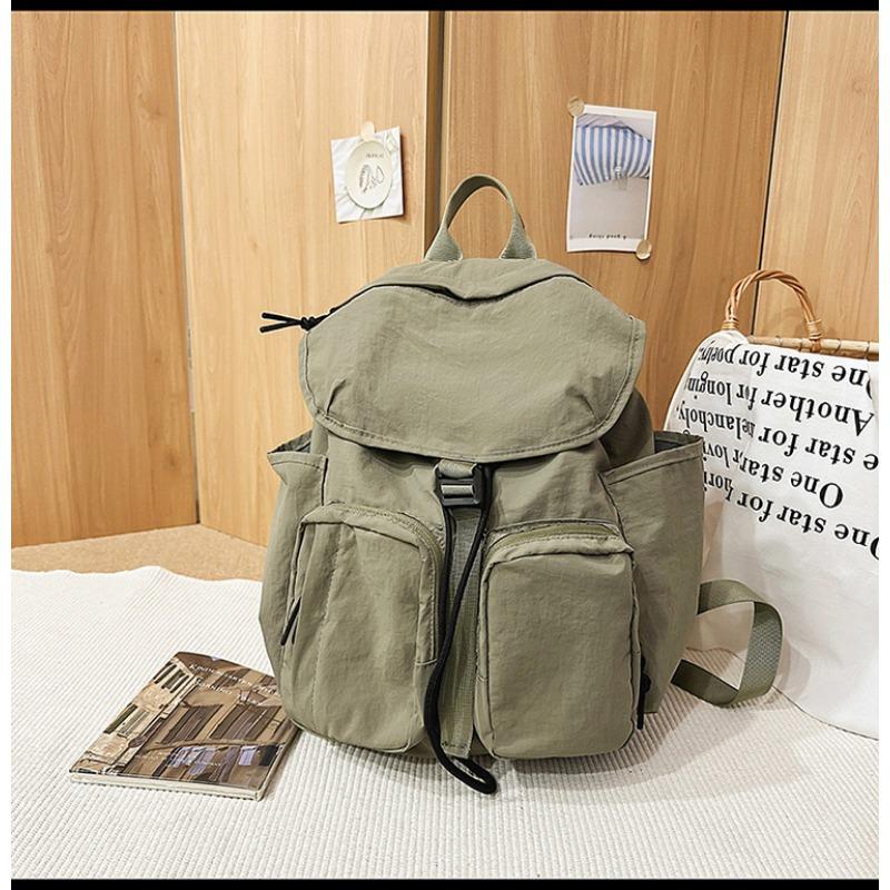 New Fashion Men and Women Korean Version of Light Leisure Travel Mountaineering High School Students Gao Yan Backpack.