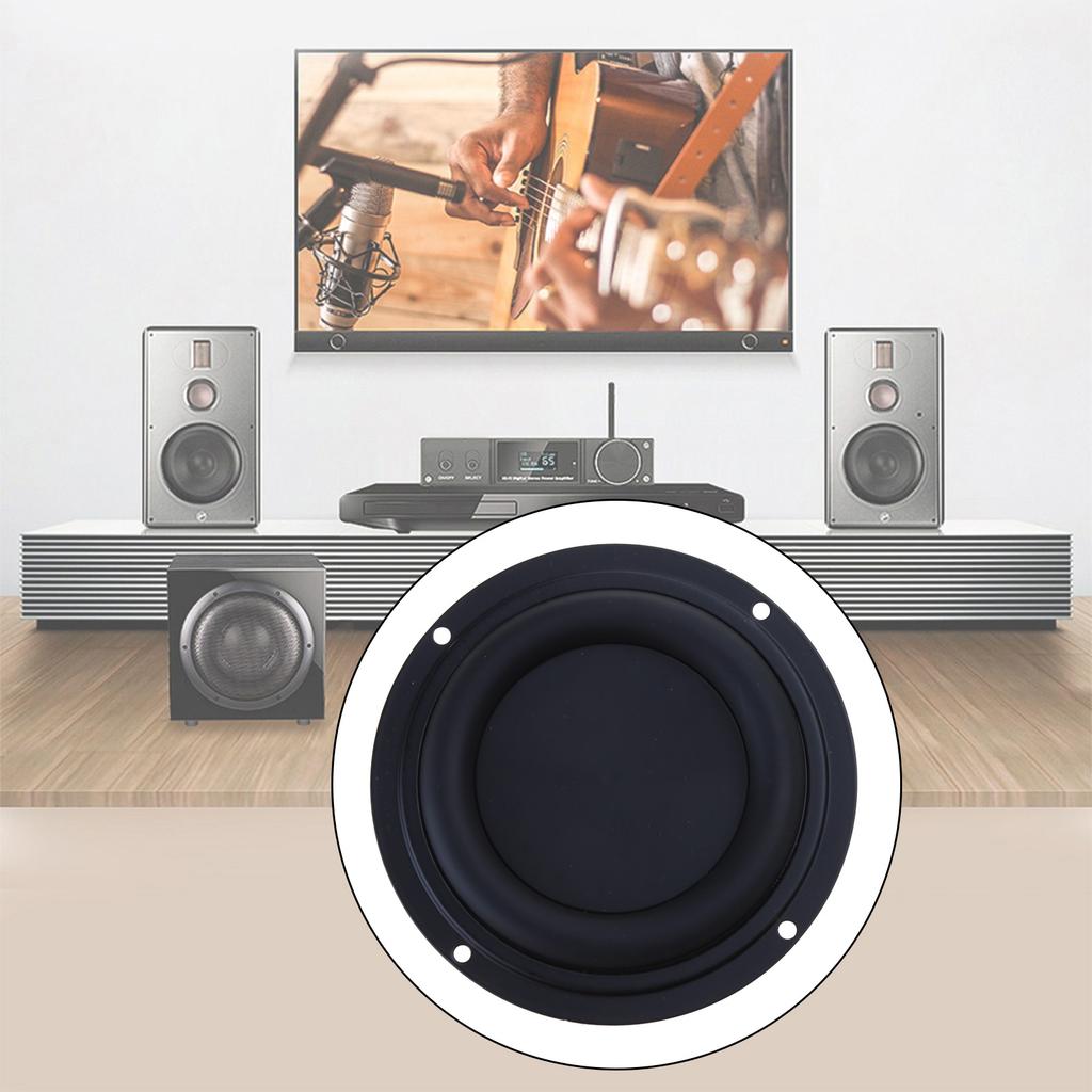 Durable 2/3/4inch Diaphragm Replacement Bass Voice Coil Speaker Horn DIY Repair Component Vibration Plates Speaker Plate