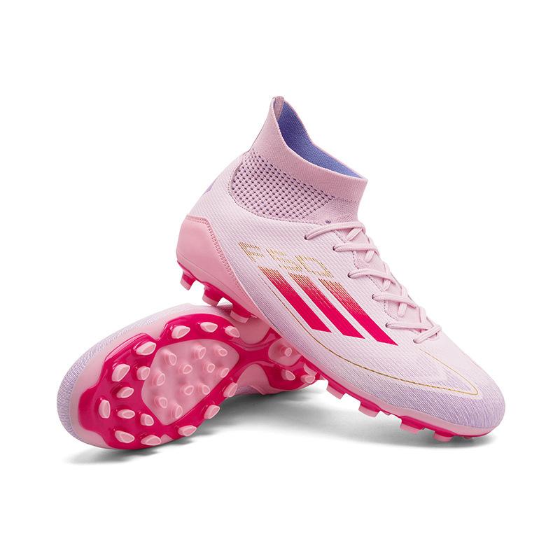 World Cup High-top Football Shoes Boys and Teenagers Students Women TF Broken Nails AG Long Nails Competition Training Shoes