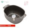 Maruyama Giken NIIGATA SOUEN Deep Fryer with IH and Gas Stove Oval Seamless Tempura Fried Fried Made in Thermometer, SE-70, Compatible, Spout, Fryer,