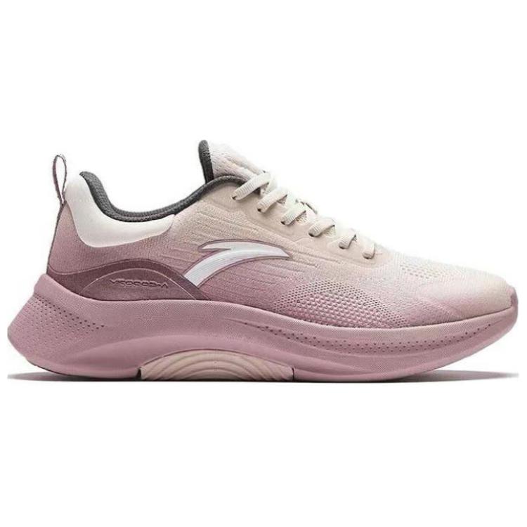 Anta Shining 5 Comfortable Sports Non-Slip Wear-Resistant Low-Top Training Shoes Women Training Shoes Gray Purple 122347718-4