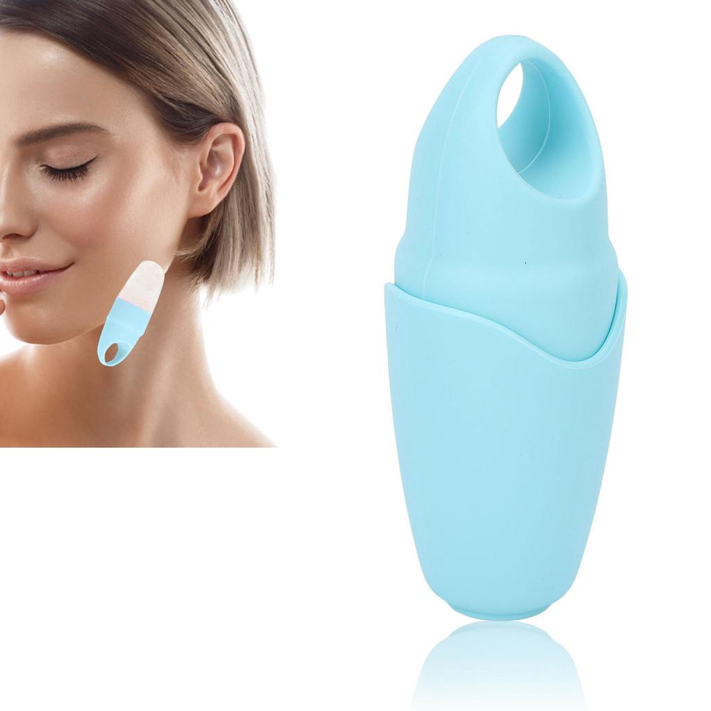 V Shaped Design Making Calming Removing Puffiness Silicone Material Face Ice Mold for Beauty Care