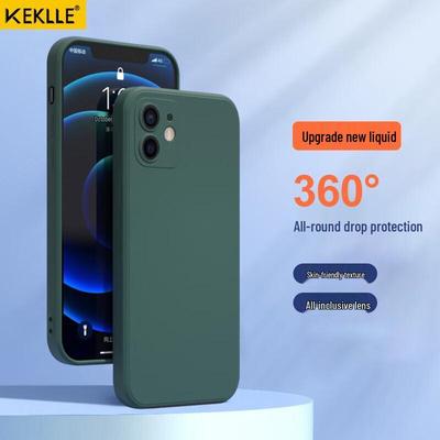 KEKLLE iPhone 12 Flüssigsilikonhülle