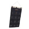 12 Pockets Hanging Organizer Space Saving Wall Hanging Storage Bag Easy Installation Fabric Hanging