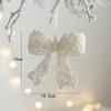 Glitter Angel Fairy Pendant Plastic Xmas Tree Hanging Ornaments DIY Xmas Home Decoration