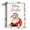 Holiday Gift Card Organizer Merry Christmas Book Sturdy Greeting Holder Teacher Appreciation Gifts Decorative Presenter for Wife Girlfriend