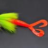 Tear Resistant Fishing Baits Realistic Appearance Soft Lures with Furry Exterior Strong Construction For Extended Use