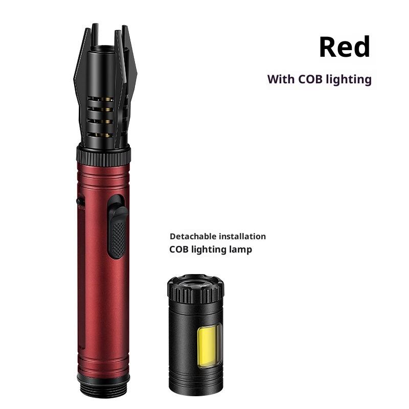 BBQ Barbecue Candle Lengthening Powerful Metal Gas Lighter Windproof Turbo Kitchen Torch Cigar Smoking Accessories Flashlight