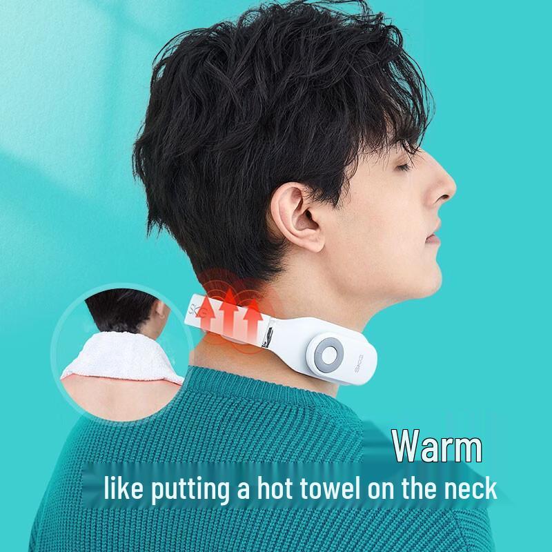 SKG Smart Neck Massager with Heat and Pulse CN Plug (adapter Included)