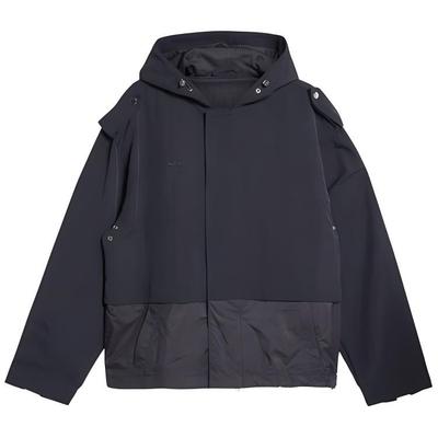 X Wales Bonner Nylon Jacket Asia Sizing 'Black' Men's IW1167