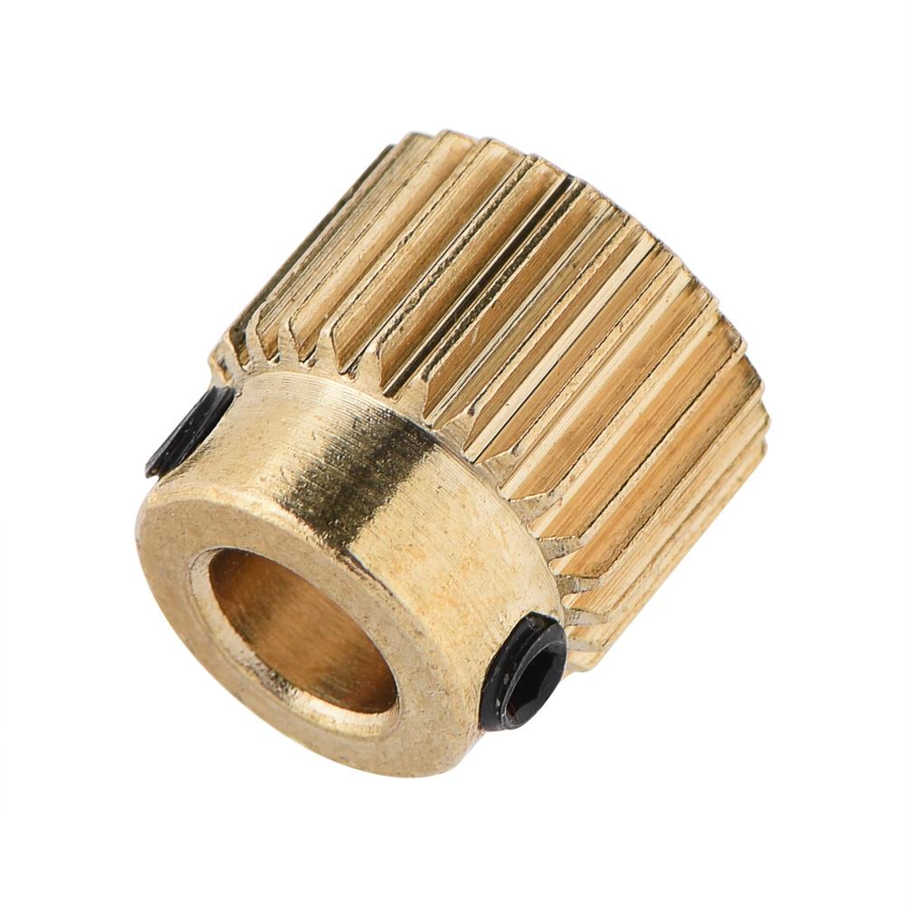 10pcs 3D Printer Accessories High Quality Brass Drive Gear for MK7 MK8 Extruder 26 Teeth