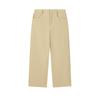 Milano Series Fashion Simple Classic Basic Solid Color Versatile Comfortable Casual Pants Women Pants Sand Khaki F11W615802FMK