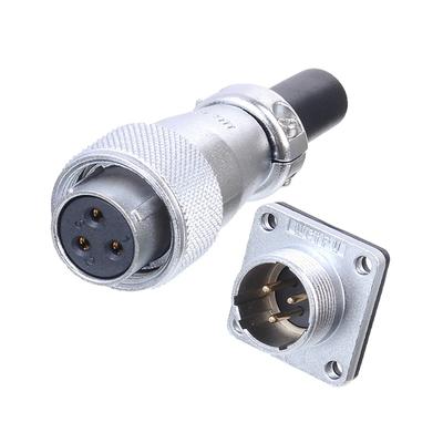 WEIPU WS16 TQ+Z M16 Waterproof IP65 Automotive Soldering Connector 2 3 4 5 7 9 10 Pin Female Plug Male Socket Screw Thread Lock