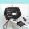 Travel Makeup Bag With Large Capacity And Polyester Material For Casual Travel And Cosmetics Storage