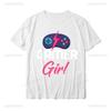 Funny Gamer Girl Video Games Summer Gaming Lover Gift TShirt Man Discount Casual Tops Tees Man Woman Cotton Fashion Streetwear