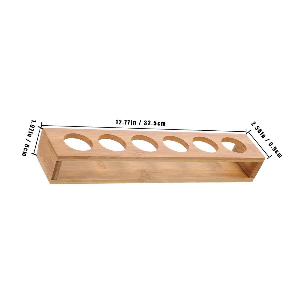 Wooden Shot Glass Storage Holder Organizer Display Rack Multipurpose Wine Whiskey Cups Tray Bar Serving Party Stand