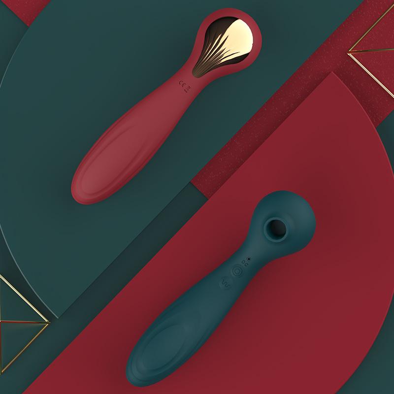 Vibration Rod, Female Self-pleasuring Device, Vibration, Sucking, Sex Product, Female Adult Product