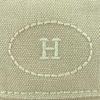 Great HERMES Cosmetics Pouch Bored Porch PM beige cotton Women Used