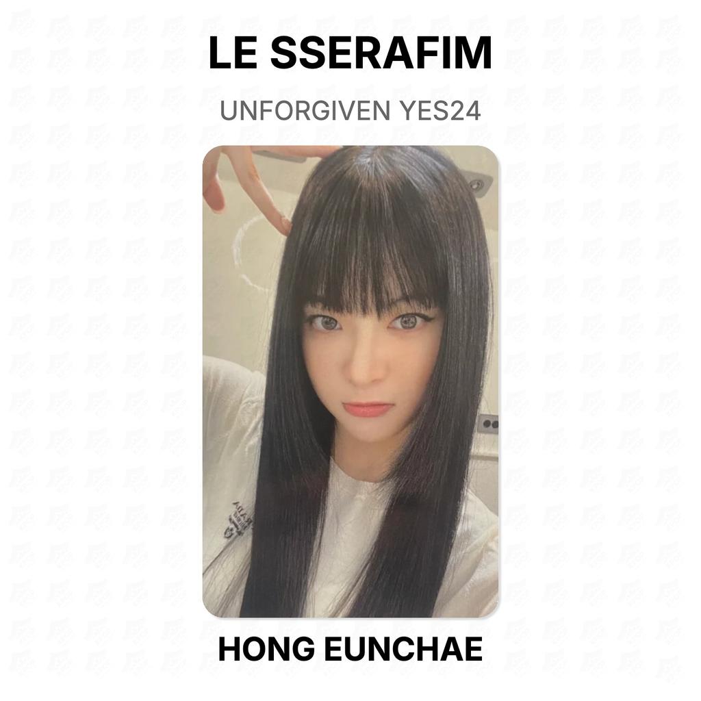 LE SSERAFIM UNFORGIVEN YES24 Official Photocard