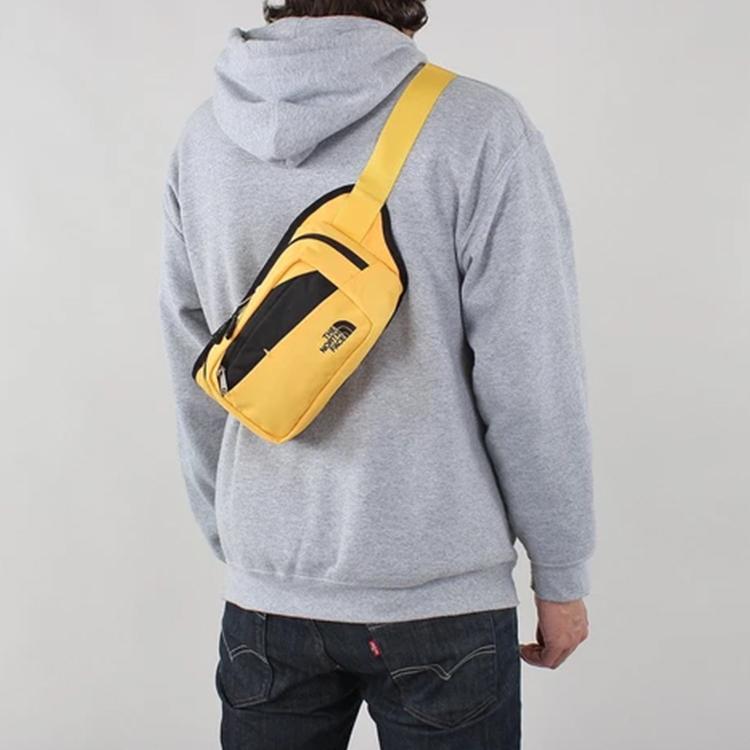 The North Face Bozer II Sling Bag Color Block Classic Logo Multifunctional Waist Bag Unisex Bags Yellow NF0A2UCXLR0