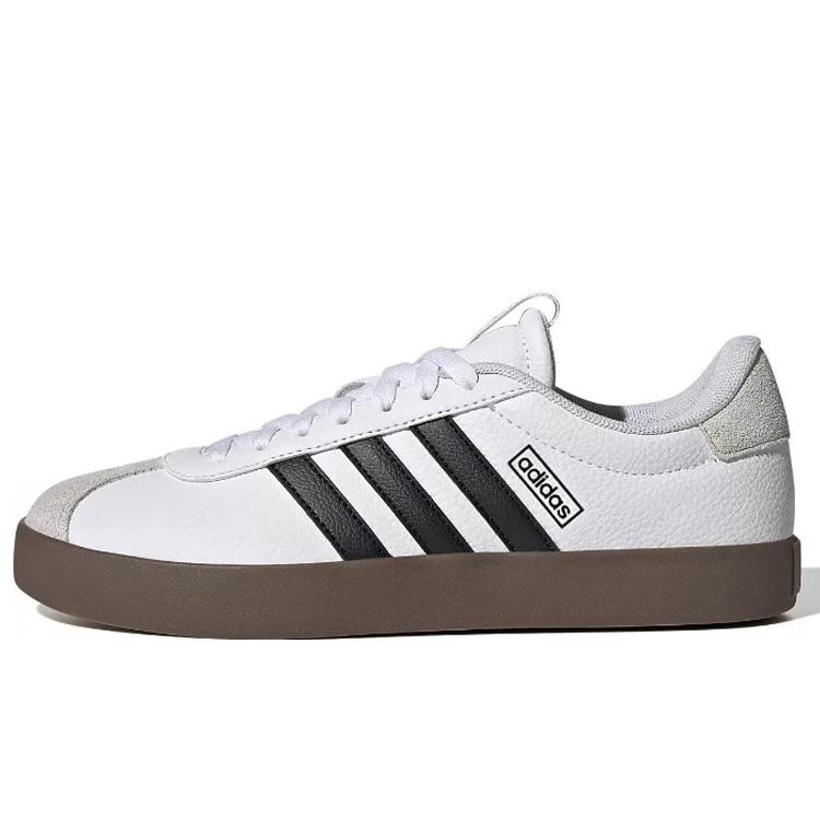 adidas Court Low Top Skateboard Shoes Unisex Brown White ID8797(Team40-)