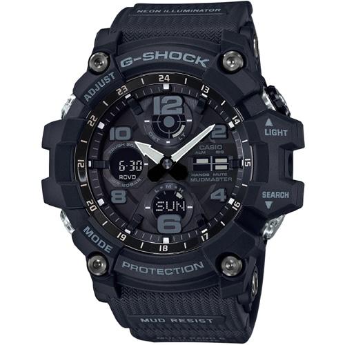 

Casio G-SHOCK GWG-100-1AJF [MUDMASTER Початкова модель Радіохвильовий сонячний годинник Чорний ремінець] Круглий годинник