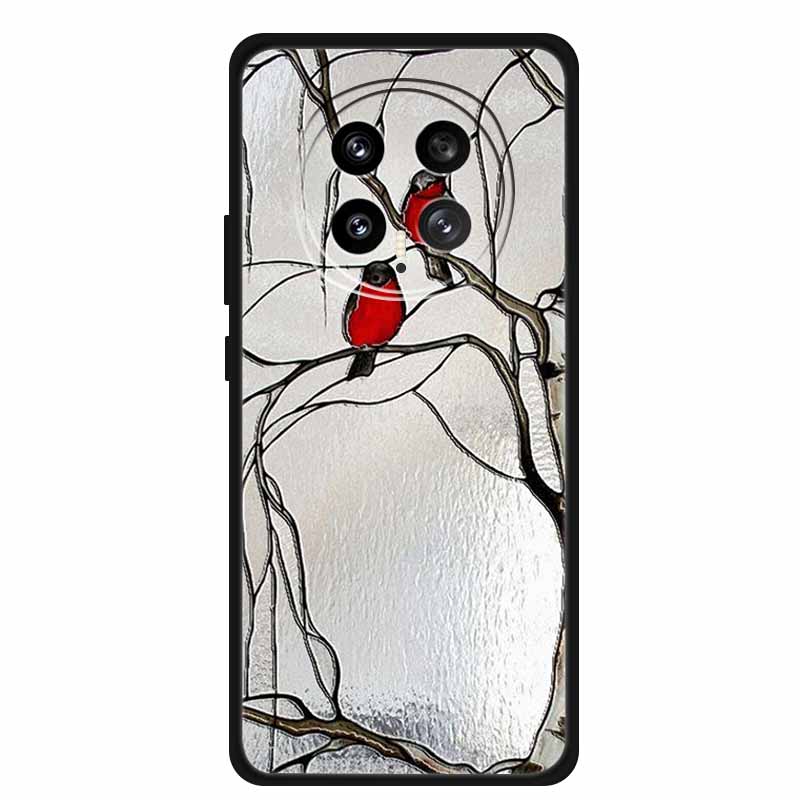 3D Emboss Case For Honor Magic 8 5G Phone Case 8 Pro Flowers Silicone Soft Coque Funda For Honor Magic8 Pro Back Cover Case Bag